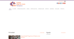 Desktop Screenshot of jesuitinaspamplona.org